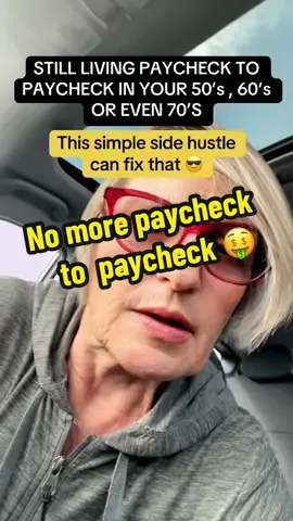 No need to struggle paycheck to paycheck anymore with this easy side hustle that pays weekly AND monthly !! #easysidehustles #passiveincome #EasyEarning #boomersoftiktok #genxcrew 