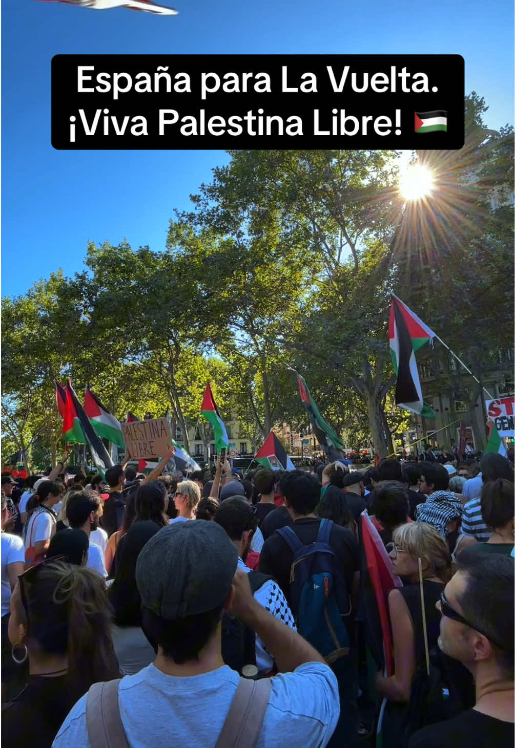 Orgullo de país 🇵🇸🩷 #palestina #freepalestine #vueltaciclista 