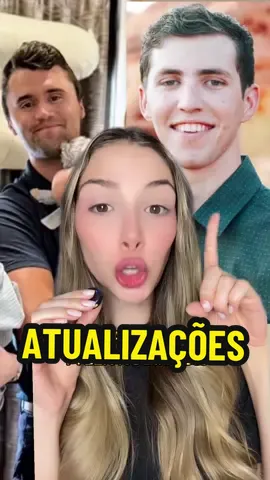 Atualizações sobre o caso Kirk #charliekirk #noticias #celebridades #tylerrobinson #ucraniana 