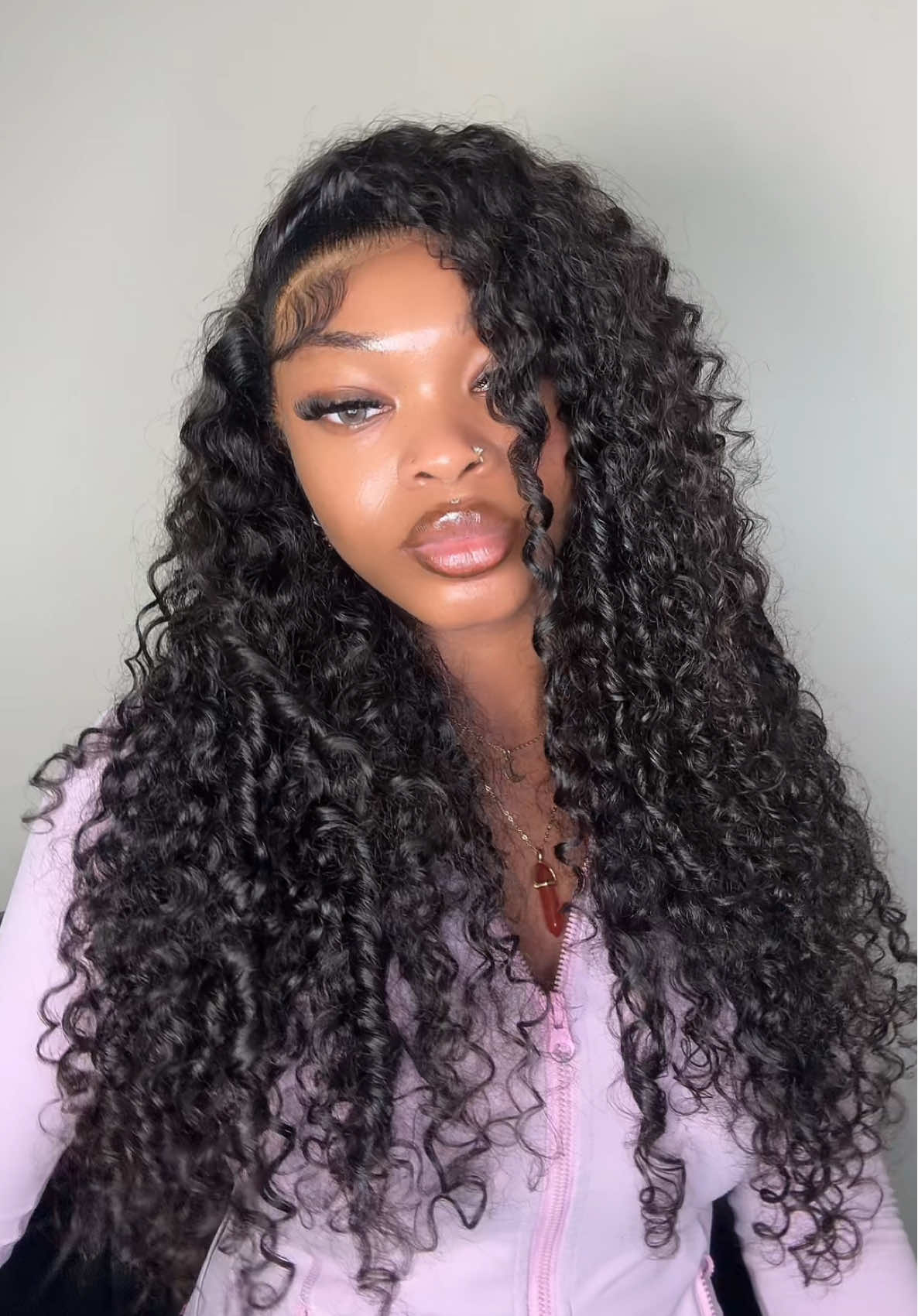 Flip Over On This Glueless Wig From @oqhairshop 😍😍 #fyp #burmesecurly #oqhair #flipover #curlywig #fingercoils #wiginfluencer #blackgirlmagic #tiktokshop 