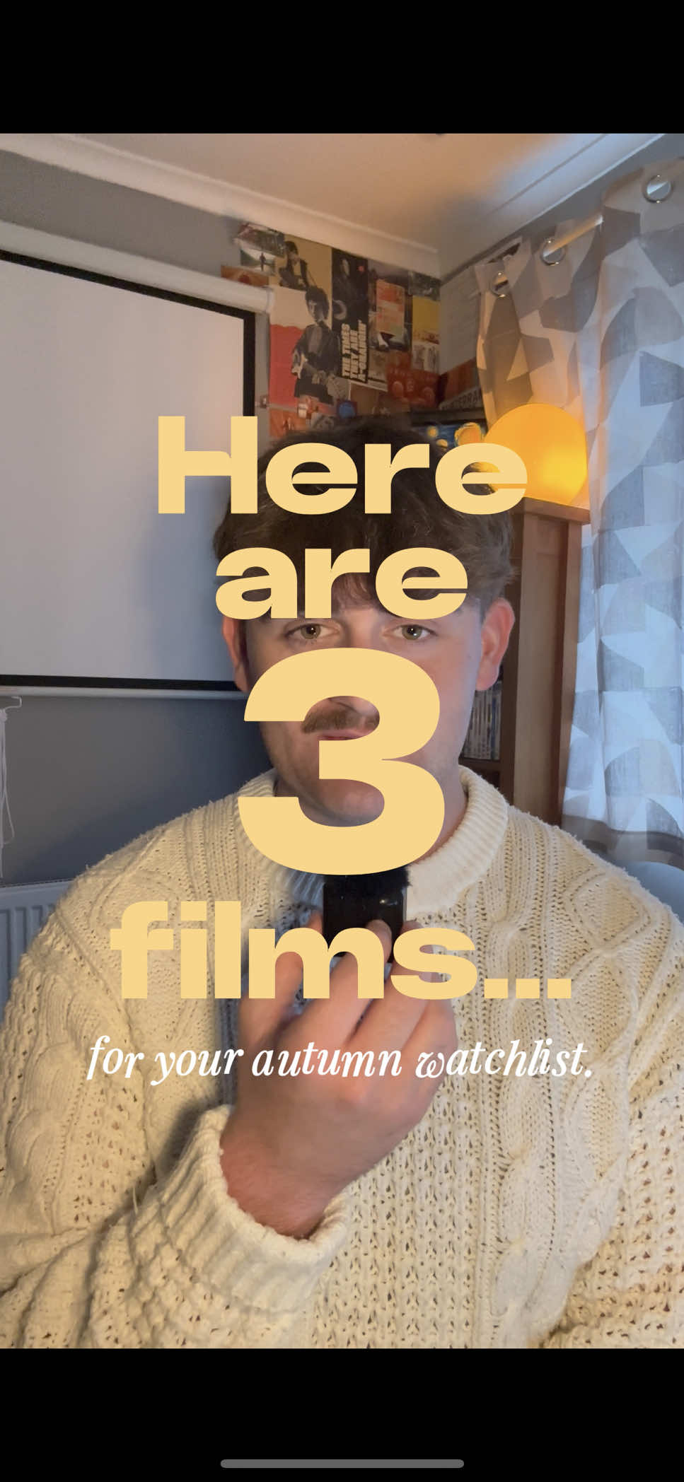 Here are 3 films for your autumn watchlist 🍂 🍁  #autum #whattowatch #filmrecommendation #filmtok #deadpoetsociety 