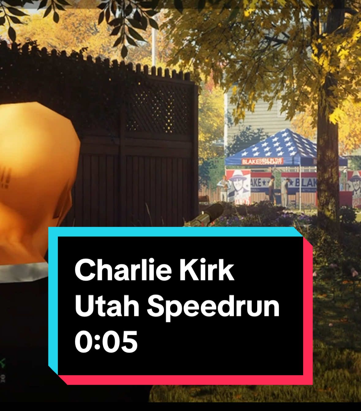 Pistol Strat saves one second #charliekirk #utah #hitman #tiktok #fyp 