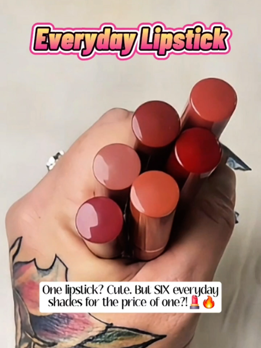 The ultimate everyday lipstick set you need in your makeup bag 💄 This 6-piece matte liquid lipstick kit gives you long-lasting, waterproof, transfer-proof color in the most wearable nude shades. Perfect for work, brunch, or date nigh. These matte lipsticks are affordable, high-pigment, and made to last all day. Upgrade your makeup with the best everyday lipstick set today! ✨ #tiktokshopcreatorpicks #everydaylipstick #lipstick #makeuptok #mattelipstick 