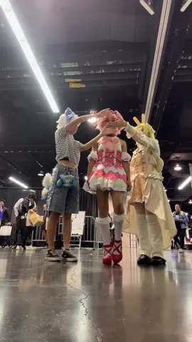 We tried our best 😁 #fyp #cosplay #animeimpulse #madokamagica #madokamagicacosplay 