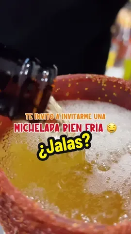 Te invito a invitarme una miche bien fría 🤤 ¿jalas? #hakunacahuama #litrospreparados #micheladaspreparadas #chelitas #tlalnepantladebaz 