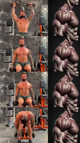 👉 Siga @airtonmontee para mais conteúdos de treino! 💪 Treino com halteres para ombros 3D ✅ Desenvolvimento – trabalha principalmente a porção anterior e lateral do ombro. ✅ Elevação lateral – foco na porção lateral, isolando o deltoide médio. ✅ Elevação frontal – enfatiza a porção anterior do ombro. ✅ Crucifixo inverso – ativa a porção posterior, ajudando na postura e equilíbrio do ombro. 💬 Me conta nos comentários: qual desses exercícios você não deixa faltar no seu treino de ombros? . . . #ombro #treinodeombro #treino #musculação #hipertrofia     