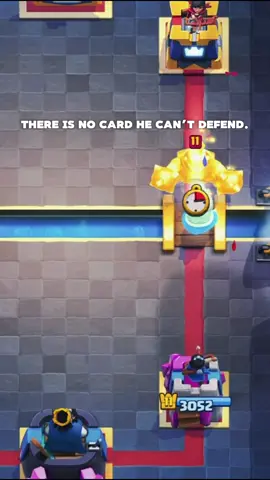 He can save every match #clashroyale #supercell #gaming #larry #monk 
