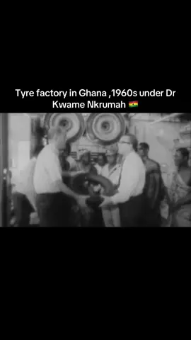 Bonsa Tyre Factory, located near Tarkwa in the Western Region. was Built in the 1960s, during Nkrumah’s Seven-Year Development Plan to process natural rubber (from Ghana’s plantations) into tyres for vehicles. It was one of many factories under Nkrumah’s push for import substitution industrialisation (ISI) producing locally what Ghana was importing. #ghana #fyp #fyppppppppppppppppppppppp #ghanatiktok🇬🇭 #kwamenkrumah 