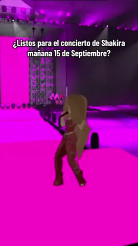 ¿Listos para el concierto de Shakira Las Mujeres Ya No Lloran World Tour en Roblox el día de mañana 15 de Septiembre? Habrá muchas sorpresas, invitados especiales, canciones sorpresa y más!!! Te esperamos a las 4pm (hora CDMX), cualquier duda mándanos mensaje privado. . . . . . #shakira #lasmujeresyanolloran #shakiraconcierto #diadeeneroshakira☀️🎙️🎵🎼🎶💞💖 #creatorsearchinsights 