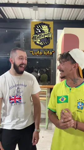 “Hufflepuff” nunca terá o mesmo sabor que “lufa-lufa” kkkkskkk “Hufflepuff” will never have the same flavour as “lufa-lufa” lol #idiomas #languages #portuguese #harrypotter 