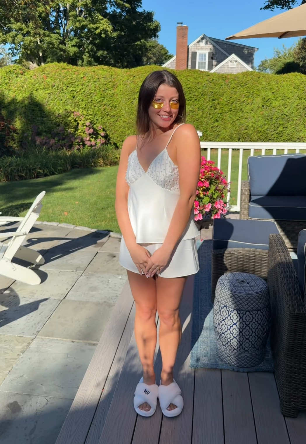the most gorgeous bride there ever was! @nycmadzzzzzz #capecodwedding #sabrinacarpenter #weddingday #capecod