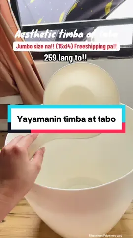 Yayamanin ang banyo nyo sa timba at tabo na to!! 😍 #timba #tabo #timbaattaboset #aesthetictimbaandtabo 