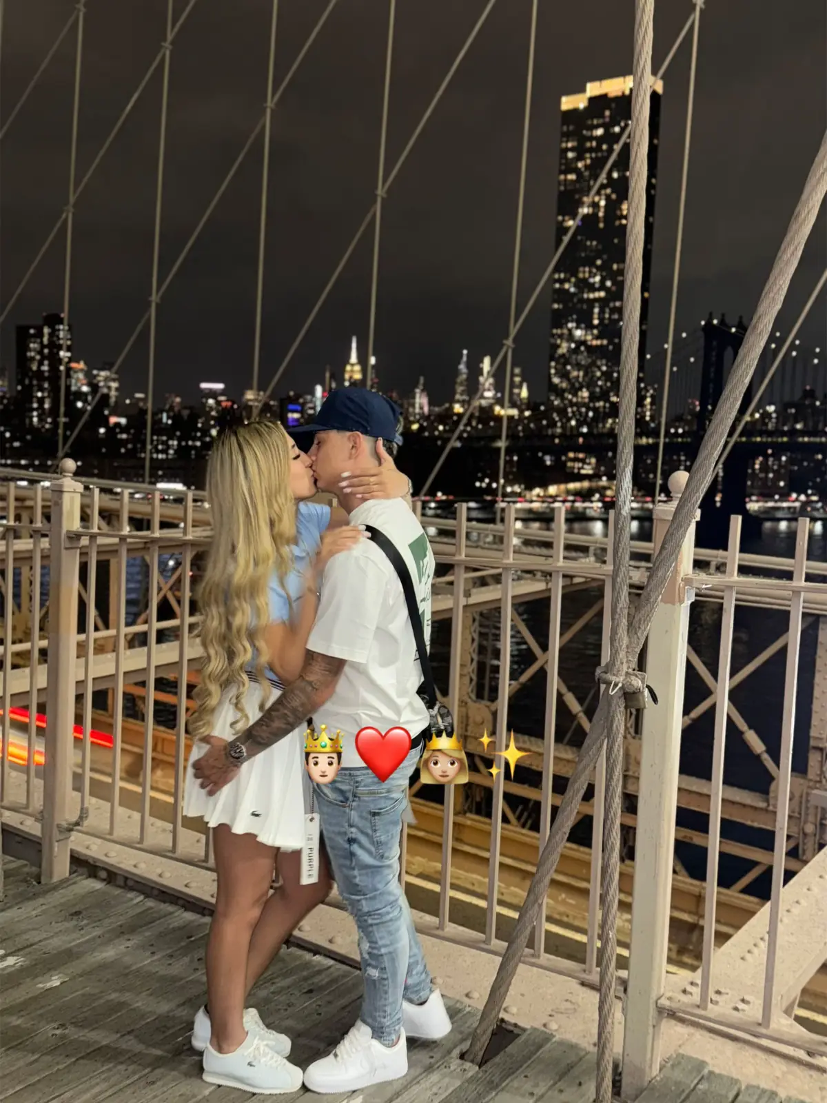 #viraltiktok #parejas #fyp 🤴🏻👸🏼❤️😍#puentedebrooklyn 