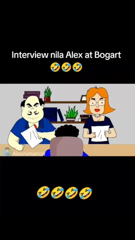 Interview nila Alex at Bogart🤣🤣🤣@Bogart Animation #bogartanimation #animationfunny #animation #viralshort #followers 