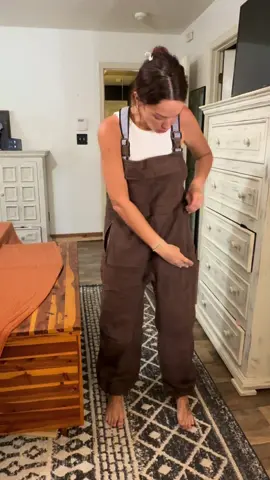 The cutest and cosiest fleece overalls! 