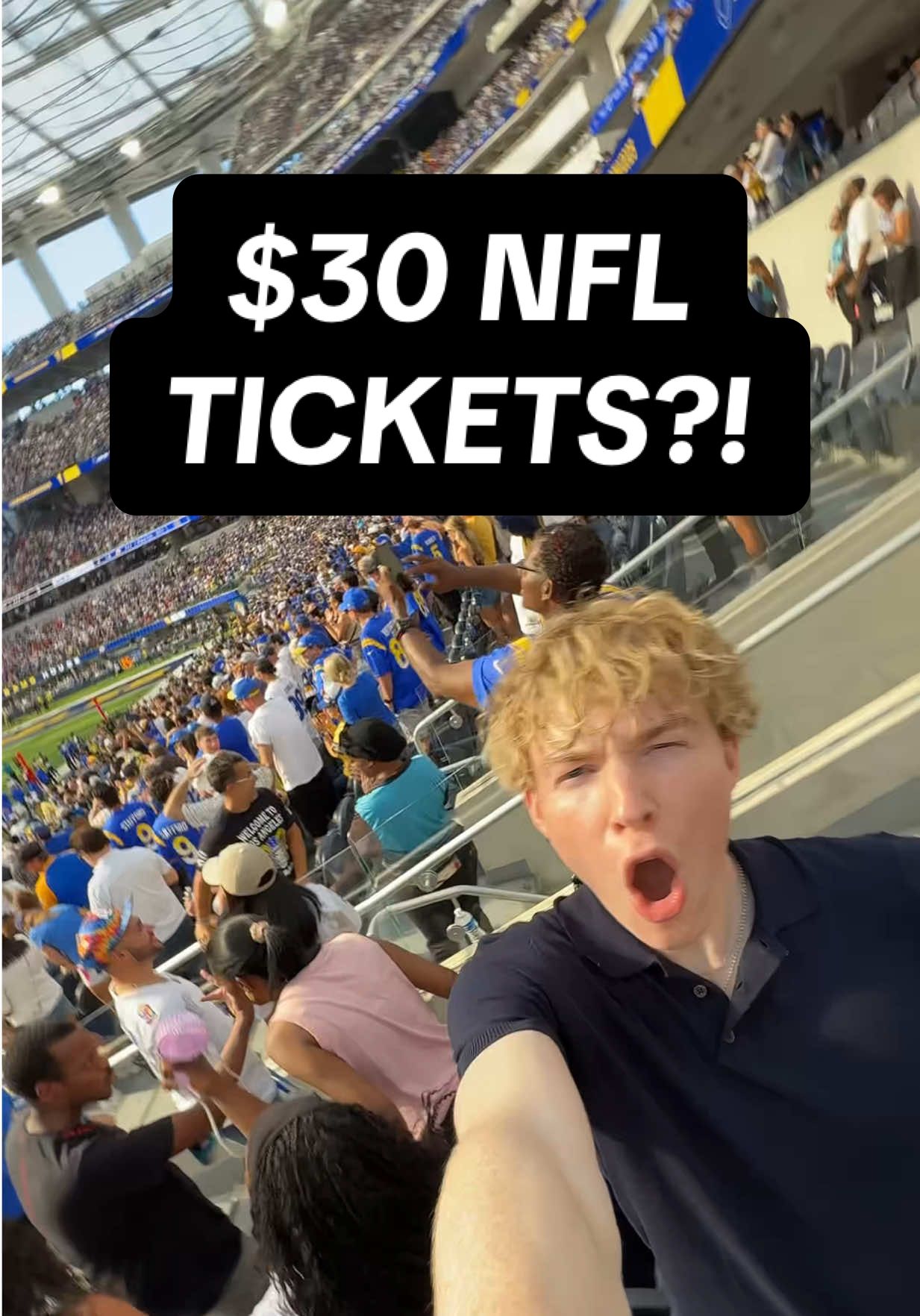 How To Get CHEAP NFL Tickets! 👀🏈 @TickPick #TickPickPartner #NFL #LosAngelesRams #Rams #Football 