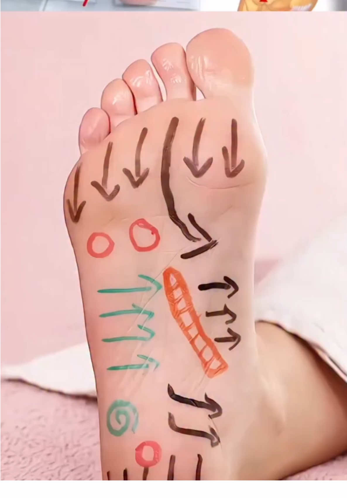 Foot massage for good sleep pain relief #footmassage #footpain 