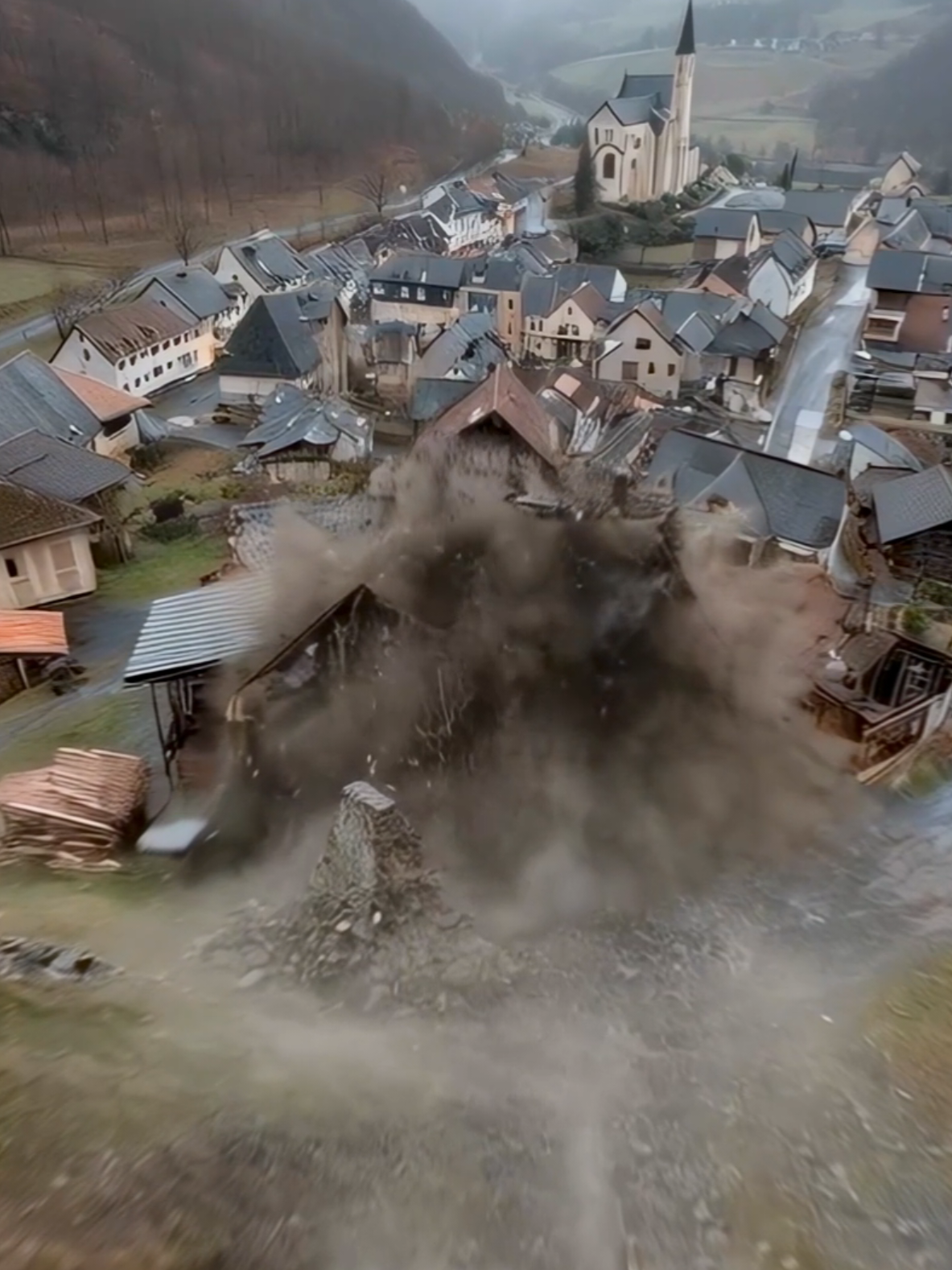 Imagine explaining this to your insurance company. #destruction #epic #boulder #sandbox #satisfying 
