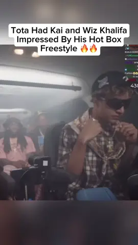 Tota impressed Kai and wiz Khalifa by his hot box freestyle #tota #kaicenat #snoopdogg #wizkhalifa #mafiathon3 