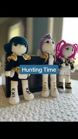 Nothing like seeing the smiles on littles’ faces when they get a crochet toy 💗😁#dolls #handmade #diyproject #fiberart #demonhunters 