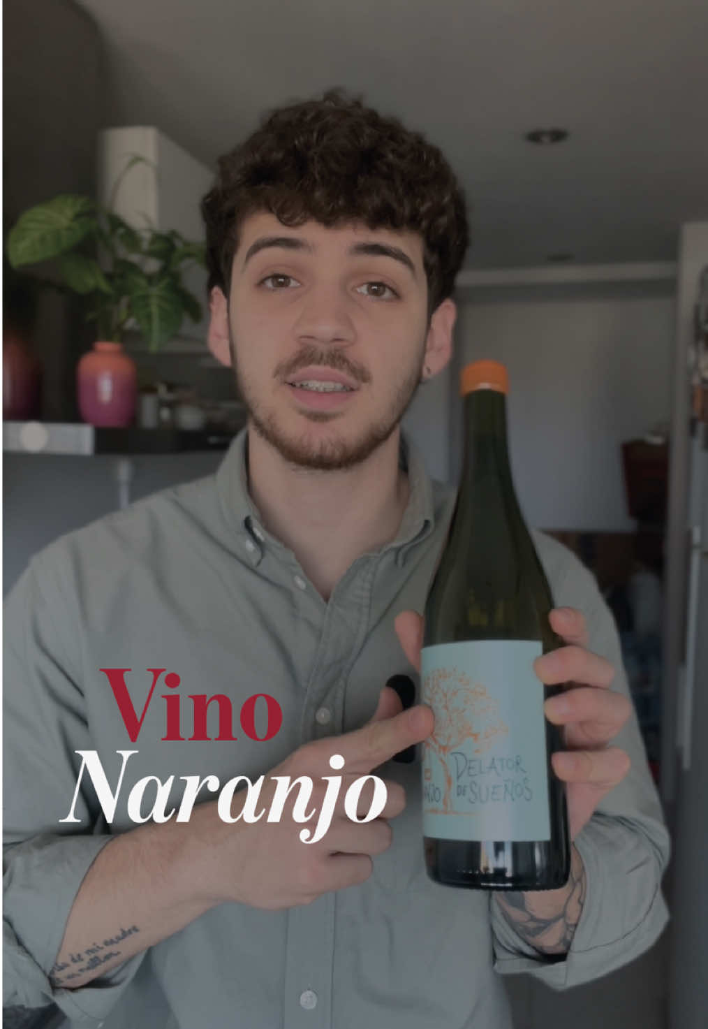 ¿Escuchaste hablar de los vinos naranjos 🍊🍷?  Son blancos vinificados como tintos: se dejan macerar con sus pieles para ganar color, textura y aromas únicos. Eso les da ese tono ámbar tan lindo y un perfil que combina frescura con estructura.  Si nunca probaste uno, es el momento de animarte!  #VinoNaranjo #DescubríVinosDiferentes #TipSoma”