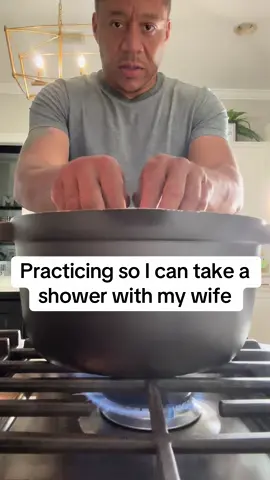 Practicing so I can get in shower with my wife, the water be on hell. 🔥🔥🔥 #TheRushing #Couples #MarriedLife