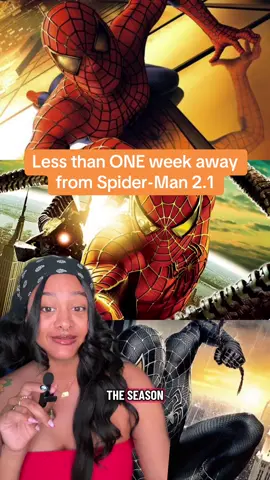 Spider-Man 2.1 is NEXT weekend in case you forgot!! #spiderman #spiderman2 #tobeymaguire #samraimi #amctheaters 
