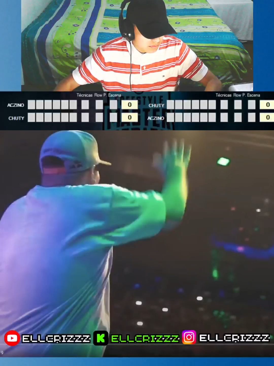 ACZINO VS CHUTY GOD LEVEL  SEGUIME EN KICK: ELLCRIZZZ