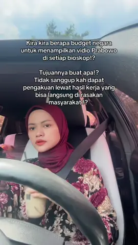 Kira kira berapa budget negara  untuk menampilkan vidio Prabowo  di setiap bioskop!?  #vidio #presidenprabowo #prabowosubianto #bioskop 