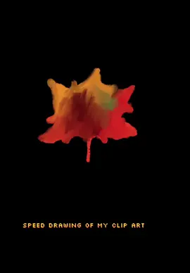 Clip art time lapse! #timelapseart #fall #autumnaesthetic ##doodles##autumnleaves