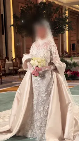 Sara’s fairytale begins… A bride stepping into her happily ever after, under an enchanting garden of love, elegance, and timeless beauty.      #Wedding  #Fyp #SaudiArabia  #عروس #حفل_زفاف   