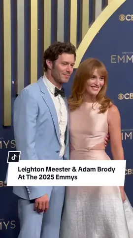 OTP has arrived at the #Emmys. 🤍 #LeightonMeester #AdamBrody