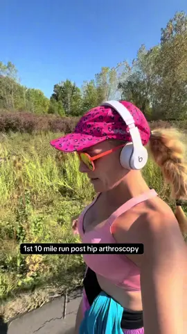 In 2024 I ran my 1st Boston qualifying marathon; and I didn’t feel quite right afterwards.  After weeks of uncertainty I learned I had a torn labrum and 2 types of hip impingement.  9 months post op, after lots of physical therapy, I am back to running!  🥹🙌  #runnergirl #momswhorun #runtok #injuryrecovery #Running 