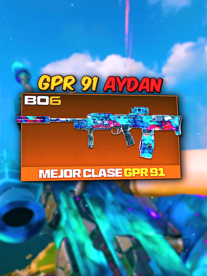 La clase de la GPR 91 que usa el CAMPEÓN del MUNDO en Warzone 💀 #fyp #warzone #warzonemeta #mrchampstv #GamerEnTikTok 
