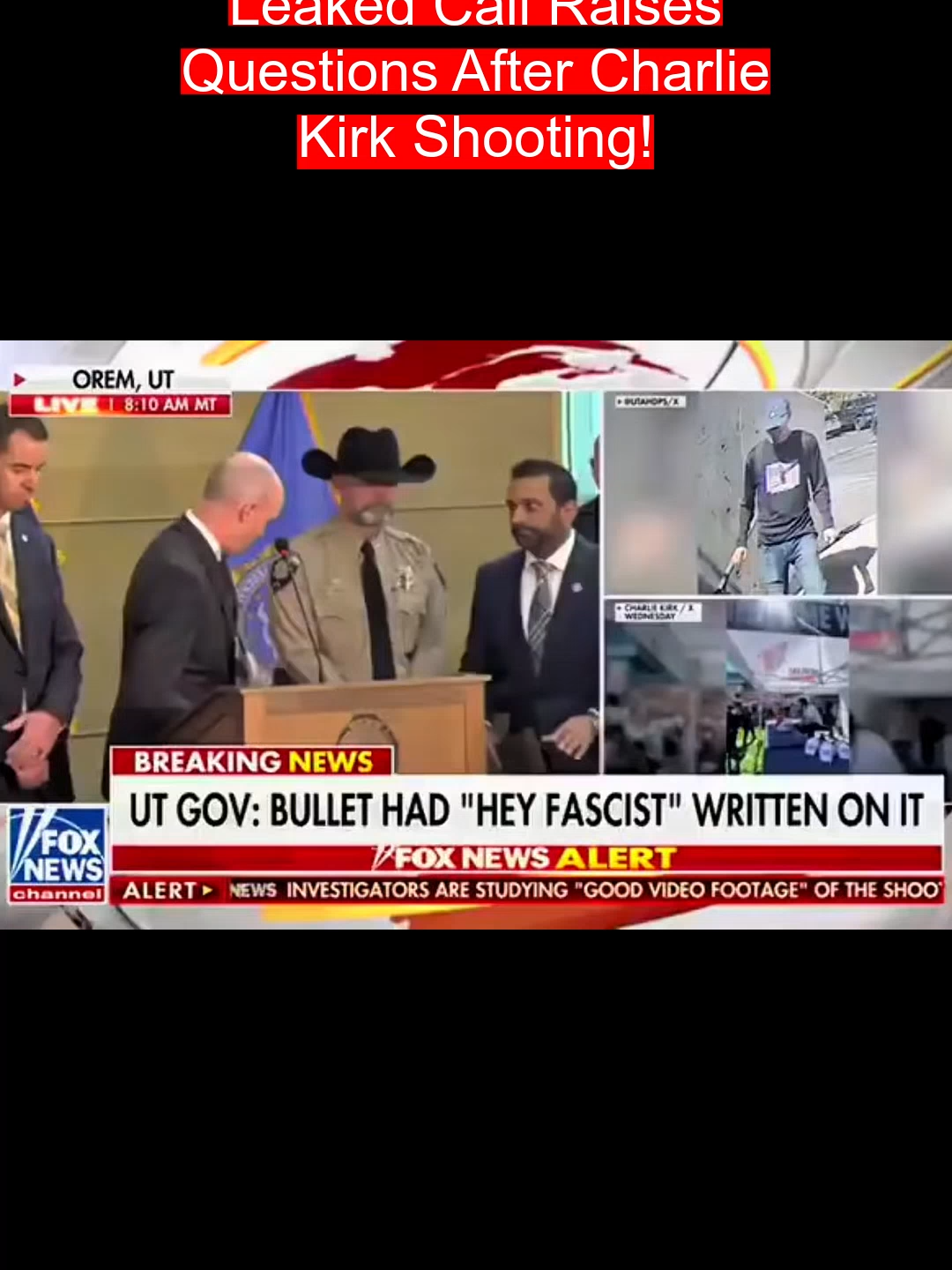 Leaked Call Raises Questions After Charlie Kirk Shooting!