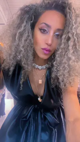 Narces vegan leather dress 🖤✨🖤✨🖤