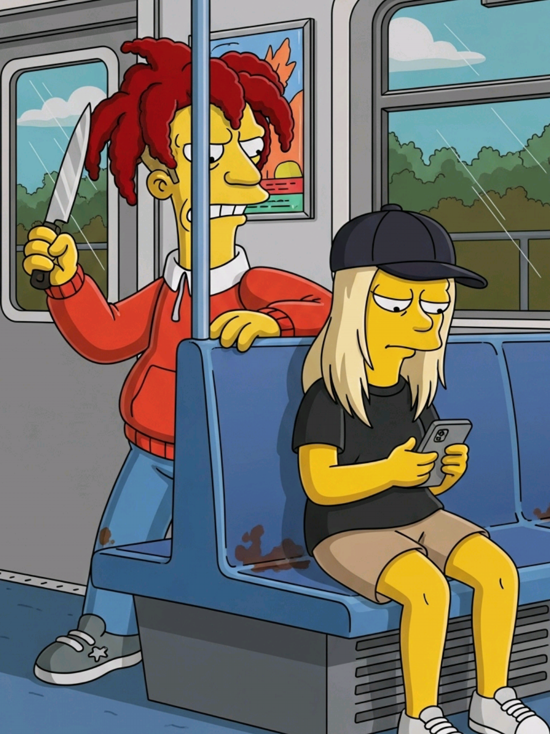 Os Simpsons previram a morte de Iryna Zarustka? #simpsons #ossimpsons #previsoes #EmCena 