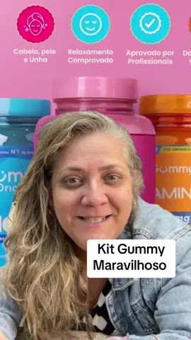 Kit gummy essencial para sua saúde ! Vitaminas essenciais! Seu corpo agradece! #tiktokshop #creator #gummyhair #vendas #gummy 