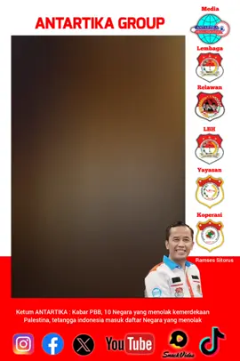 Ketum ANTARTIKA : Kabar PBB, 10 Negara yang menolak kemerdekaan Palestina, tetangga indonesia masuk daftar Negara yang menolak #palestina #palestine #pbb #info #global 