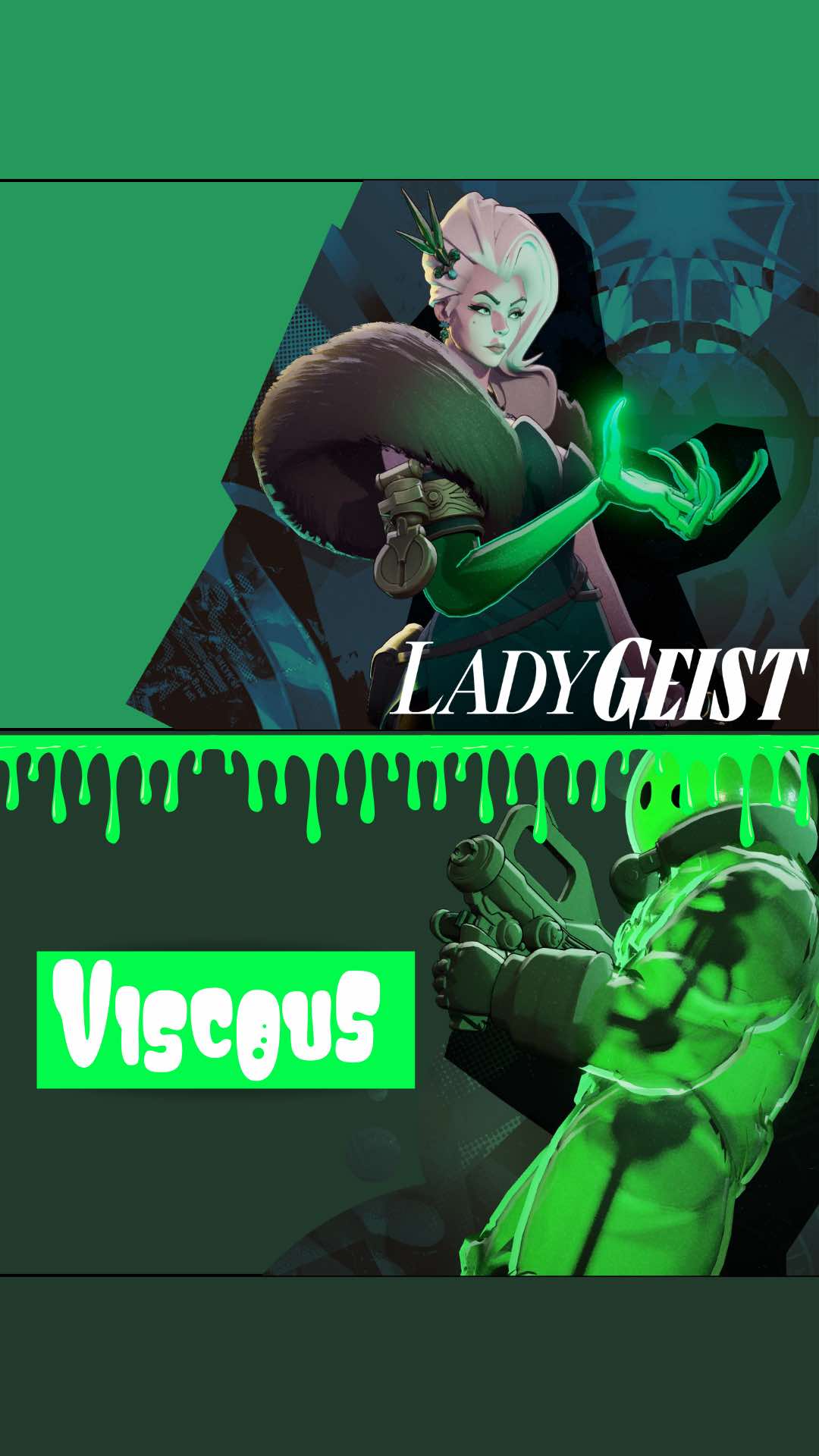 All Viscous and Lady Geist interactions #deadlock  #deadlockinteractions  #deadlockvalve  #Viscous #LadyGeist