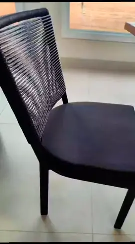 Cadeiras Corda Náutica De Alumínio  #saladejantar #churrasco #cantinhodochurrasco #cadeiras #moveis  LINK DO PRODUTO NO COMENTÁRIOS 