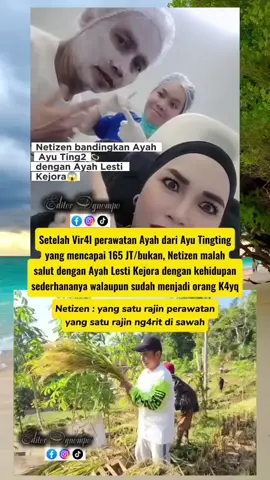 Netizen bandingkan Ayah Ayu dan Ayah Lesti Kejora #beritaartis  #artisviral  #reelsviral  #fyp 