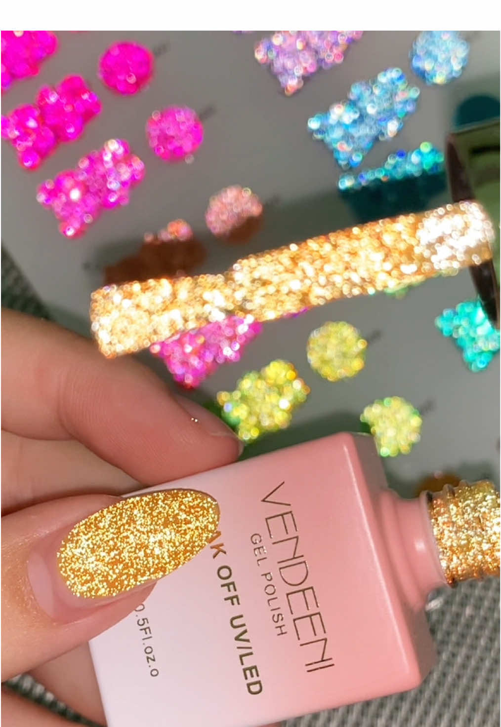 💝F10 Flash Vendeeni สีแฟลชเนื้อแน่น สีจี๊ดจ๊าดกระแทกตามากกกก ยกเซต15สี ฟินเว่อร์💅🏻 #สีแฟลช #สีแฟลชเจล #ppnailstudio #ร้านขายอุปกรณ์ทําเล็บบ้านโป่ง #สะท้อนตาแตก