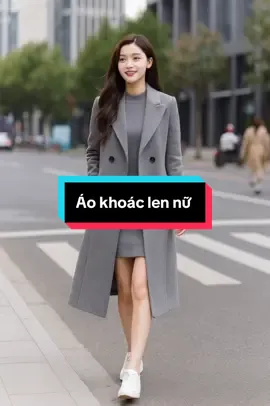 Áo khoác len nữ dài qua đầu gối #thoitrang #xuhướng #viral #model #thoitrangnu  @PhuongLinhshop 
