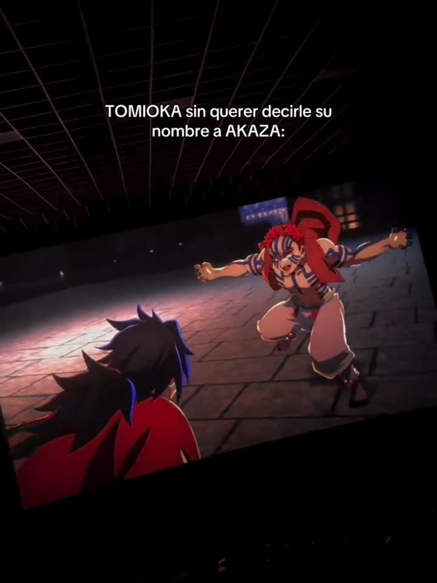 Tanjiro ponía la comedia 😂😂 #DemonSlayer #KimetsuNoYaiba #InfinityCastle #Akaza #Anime