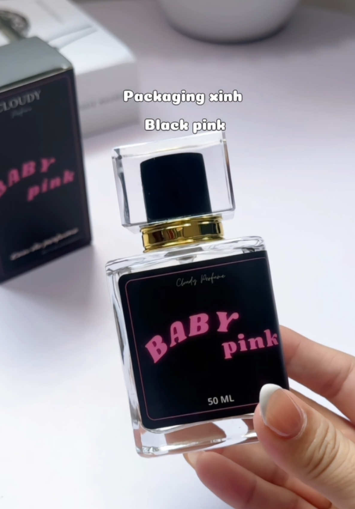 Mê mùi phấn em bé lắm luôn#cloudyperfume #nuochoa #perfume #viral #viraltiktok #unboxing 