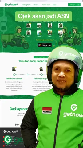 Aseek,.. ojek akan diangkat jadi ASN atau minimal P3K #gojek #gojekindonesia 