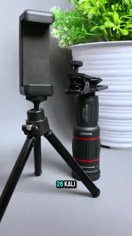 Udah free tripod mininya juga guys!😍 #lensaapexel18x25 #lensaapexel 