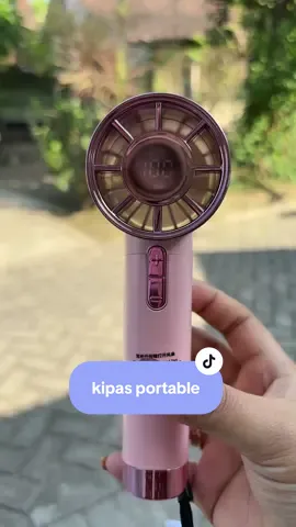 Gemes bgt sama warnanya❤️ anginya kenceng✅batre awet✅harga murce✅cek keranj kuning‼️#kipasanginportable #jovitech 