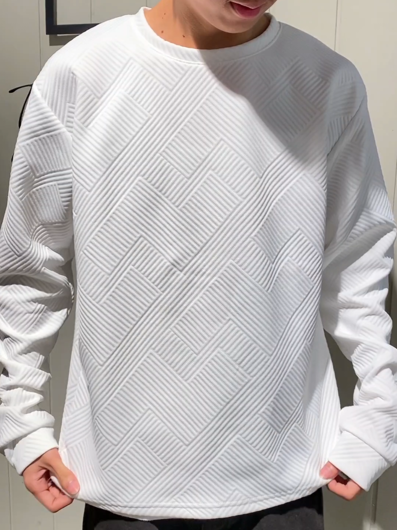 Ganda ng Design ng LongSleeve Comfy #Longsleeveformen #fy #Sweater#LongSleeve 